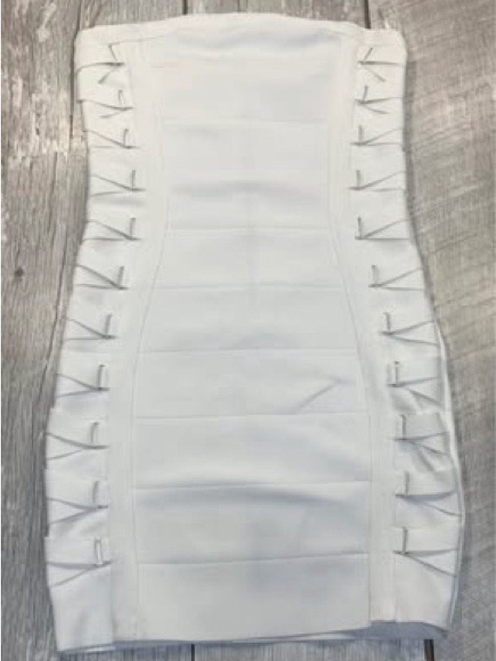 Forever 21 women’s stretch white mini dress size small